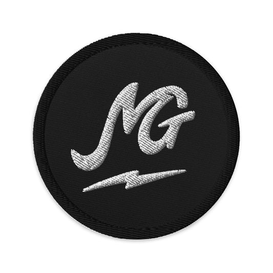 MG Monogram Patch - Black Circle